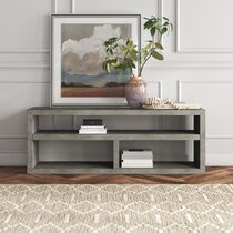 Open shelf store media console